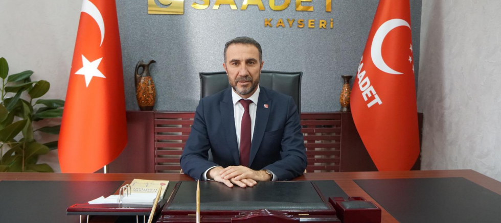 SAADET PARTİSİ KAYSERİ İL BAŞKANI ERDAL ALTUN: “İNSANİ YARDIM FİLOSUNA ENGEL OLANLAR SAMİMİYETSİZ MESAJLAR ATMASIN” - GÜNDEM - İnternetin Ajansı