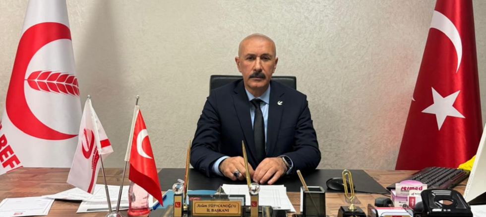 ASLAN SÜPHANOĞLU: “ÜRETİME DAYALI, ADALET TEMELLİ VE AHLAKİ BİR YENİDEN YAPILANMA MECBURİYETTİR” - GÜNDEM - İnternetin Ajansı