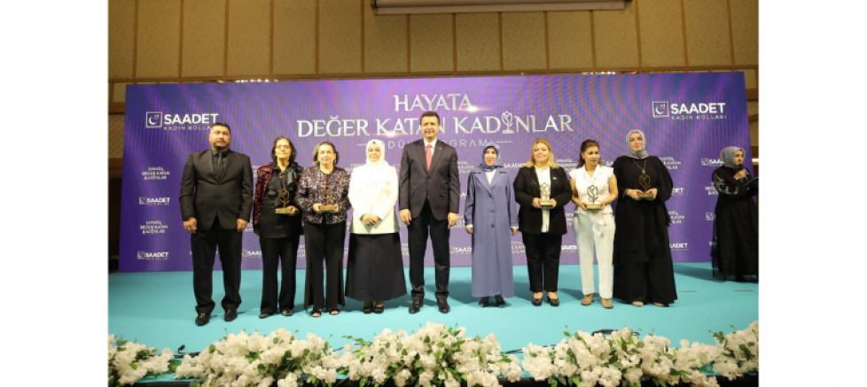 SAADET PARTİSİ’NDEN KADINLARA VEFA: “HAYATA DEĞER KATAN KADINLAR” PROGRAMINDA ANLAMLI BULUŞMA VE ÖDÜL TÖRENİ - GÜNDEM - İnternetin Ajansı